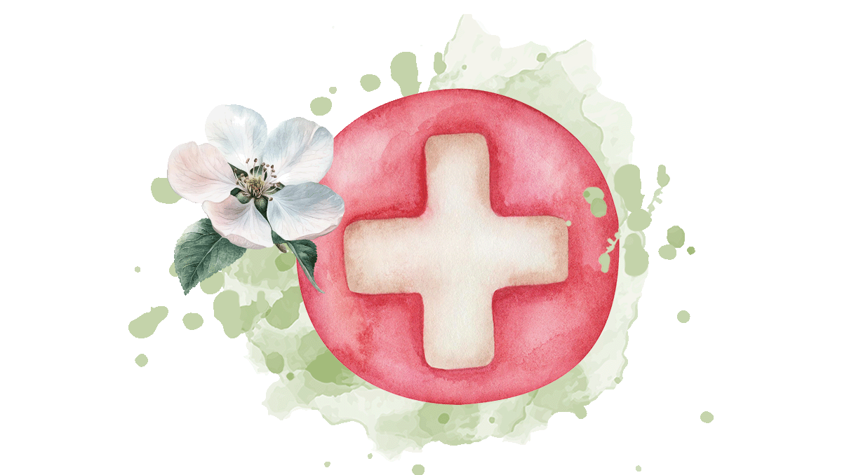 medical symbol red with plus sign