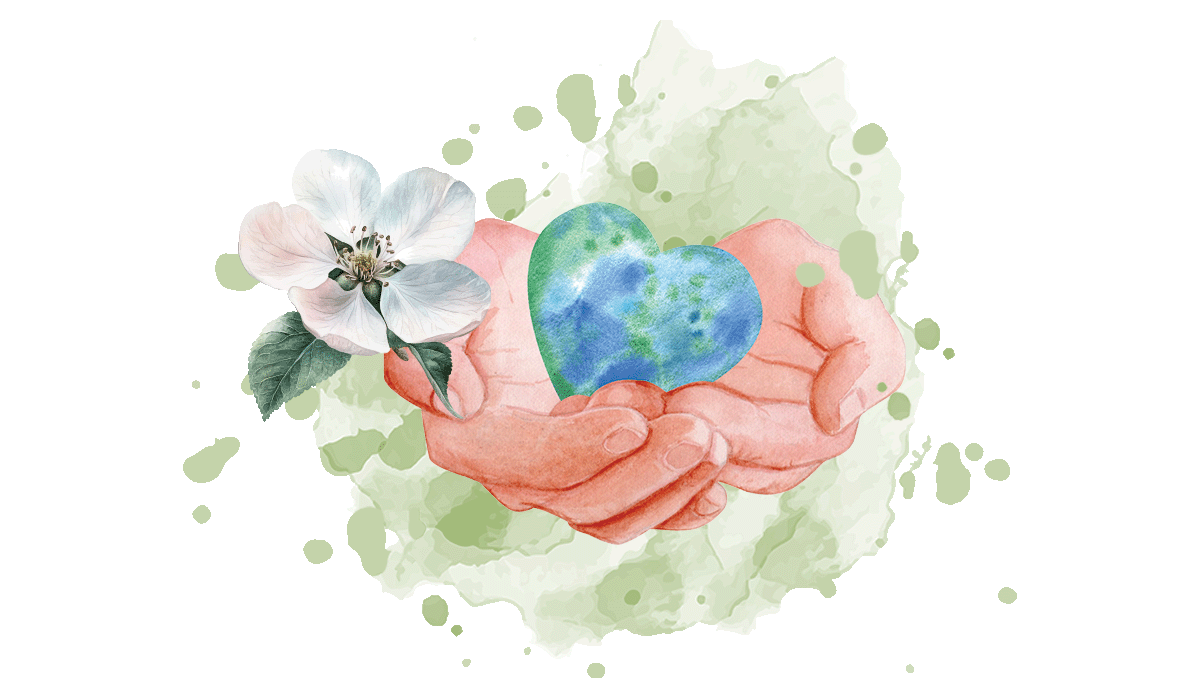 Hands holding Heart